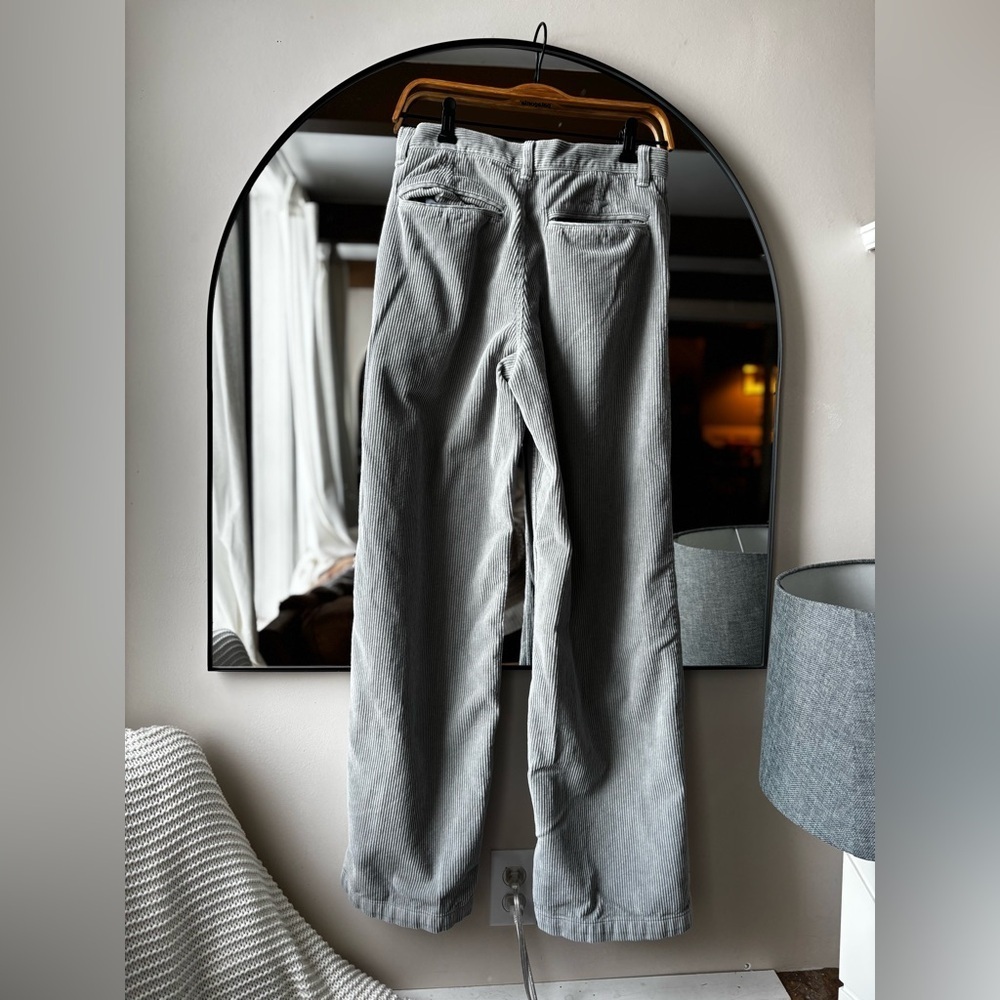 ARITIZIA TNA | Ripcord corduroy pant seafoam green| size 4 - Picture 4 of 6